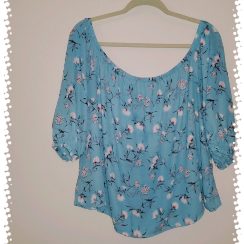 Off the shoulder blouse